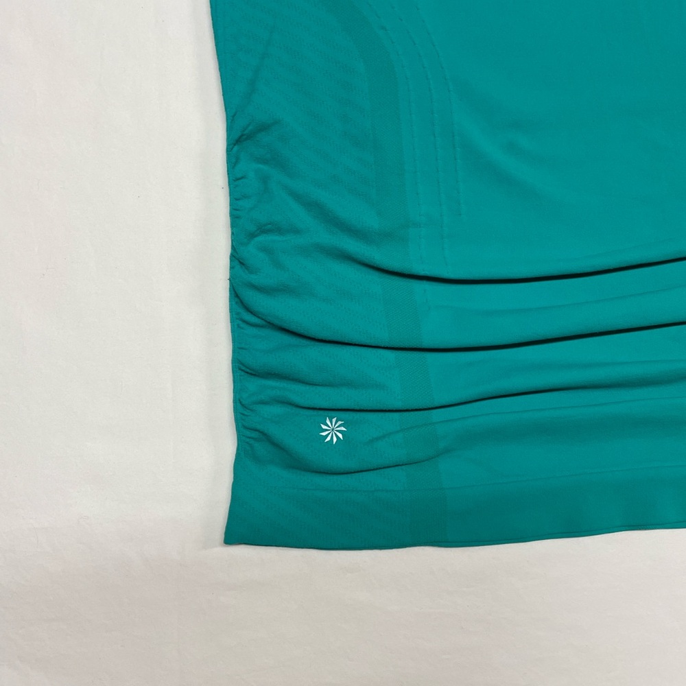 Athleta Ruched Yoga Tee - Picture 2 of 3